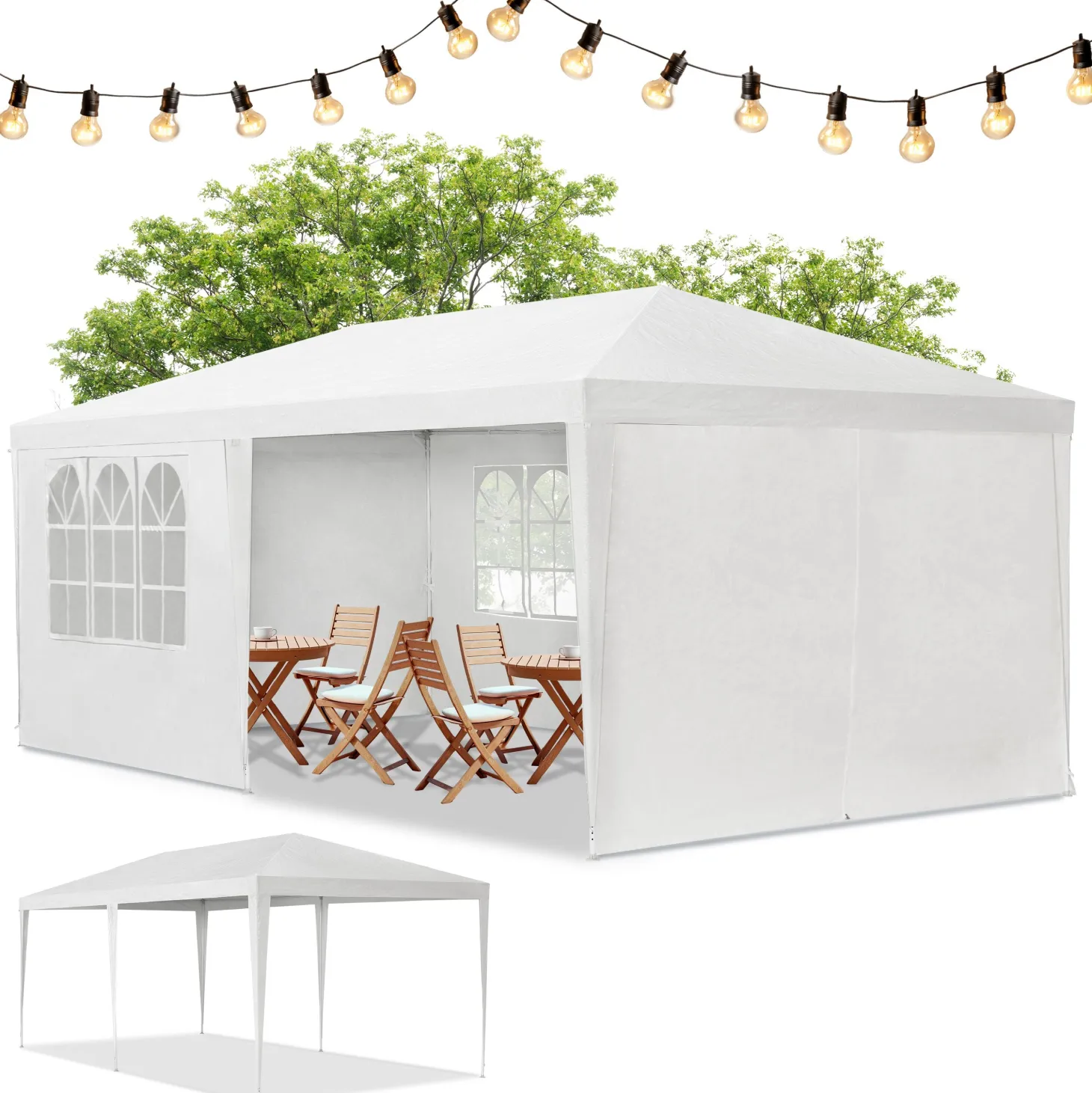 Partyzelt 3x6 m
