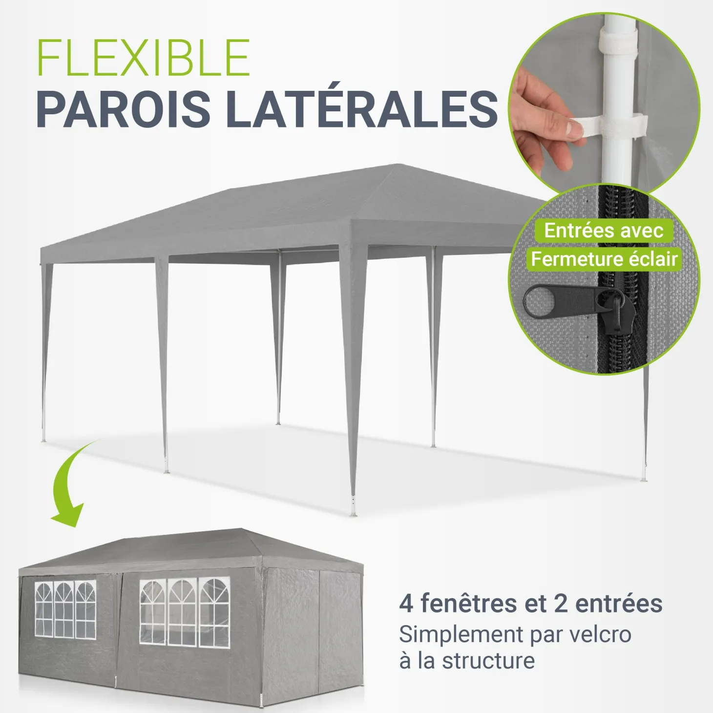 Partyzelt 3x6 m