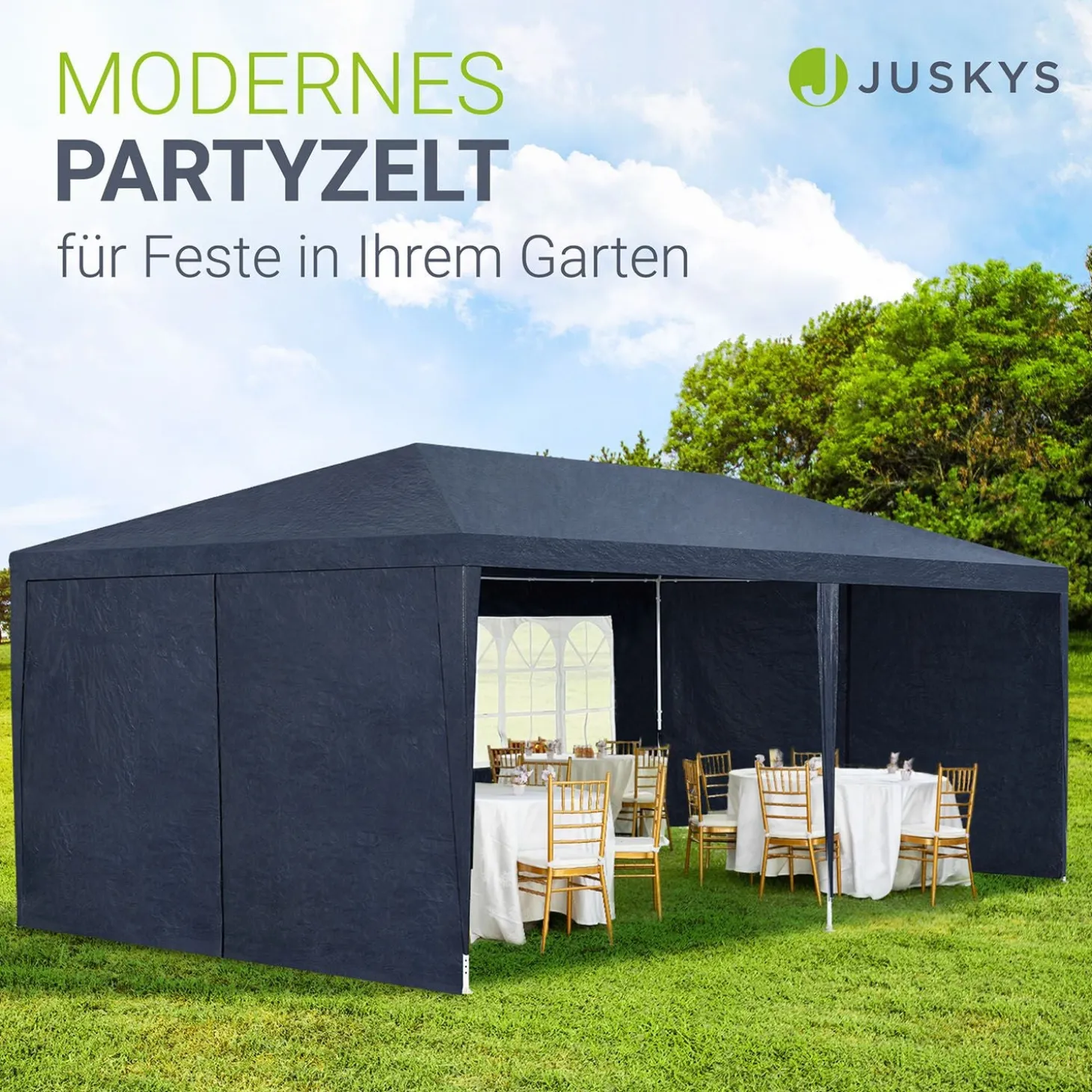 Partyzelt 3x6 m