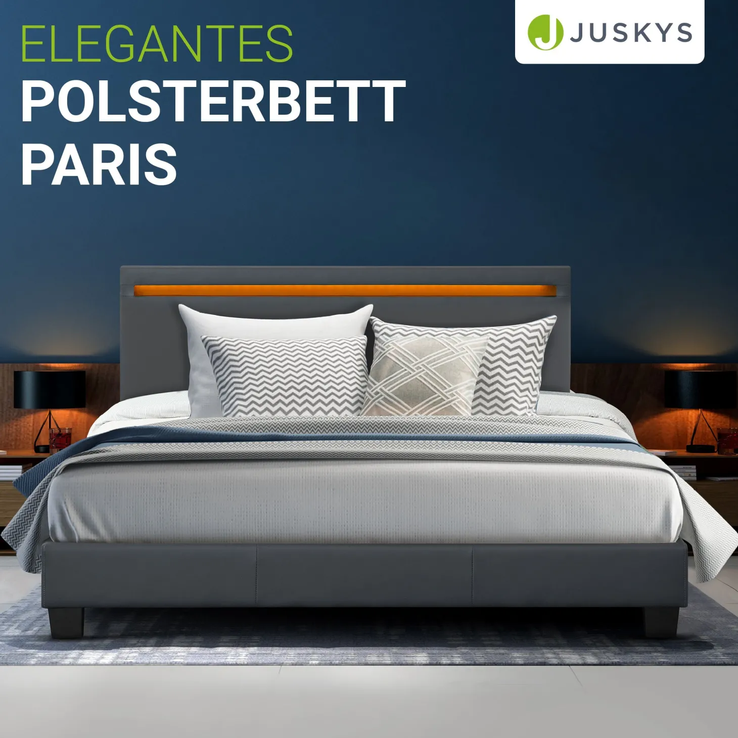 Polsterbett Paris