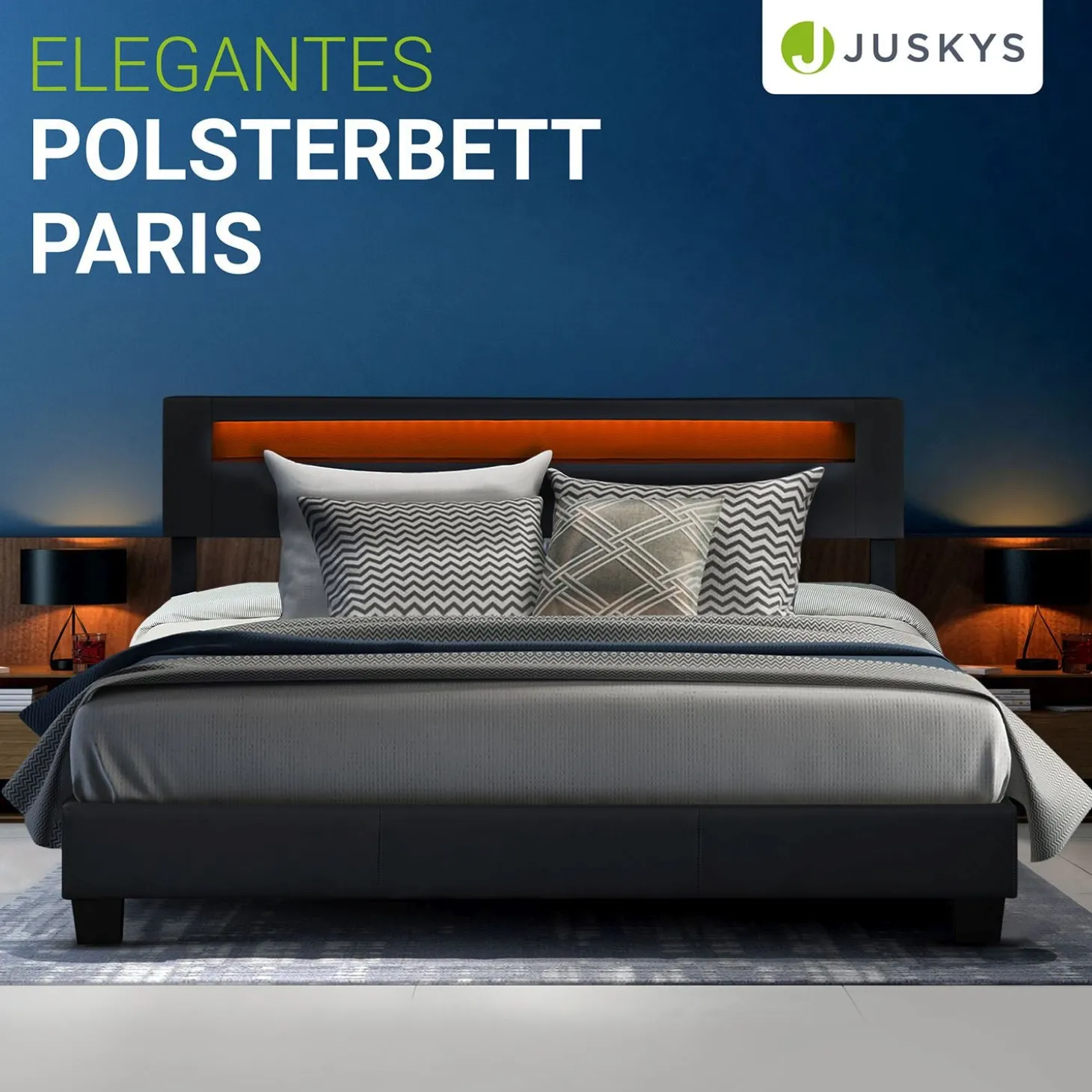 Polsterbett Paris