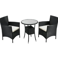 Polyrattan Balkon Set Bayamo