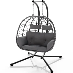 Polyrattan Doppelhängesessel Aria