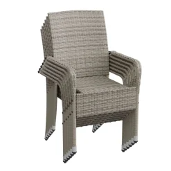 Polyrattan Gartenstühle Yoro