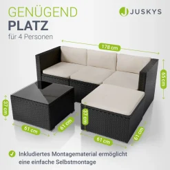 Polyrattan Lounge Punta Cana