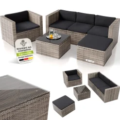 Polyrattan Lounge Punta Cana