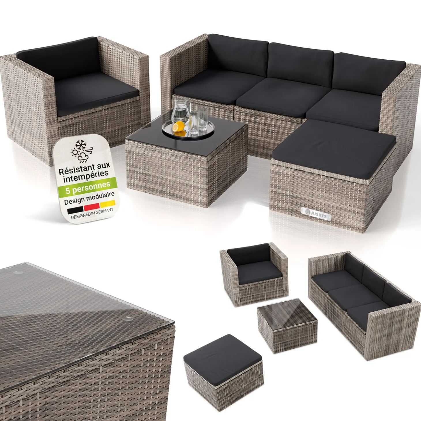 Polyrattan Lounge Punta Cana