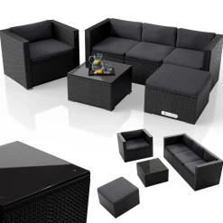 Polyrattan Lounge Punta Cana