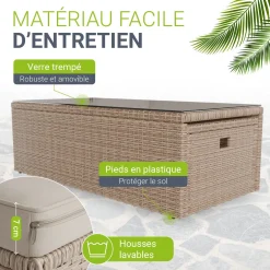 Polyrattan Lounge Salou