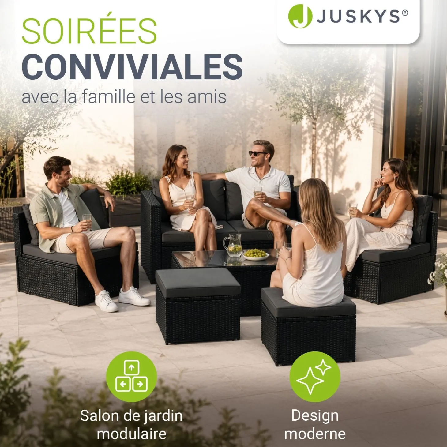 Polyrattan Lounge Salou