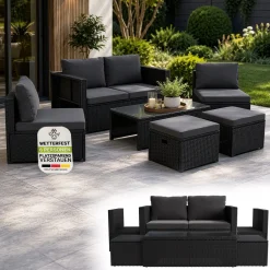 Polyrattan Lounge Salou