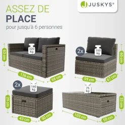 Polyrattan Lounge Salou