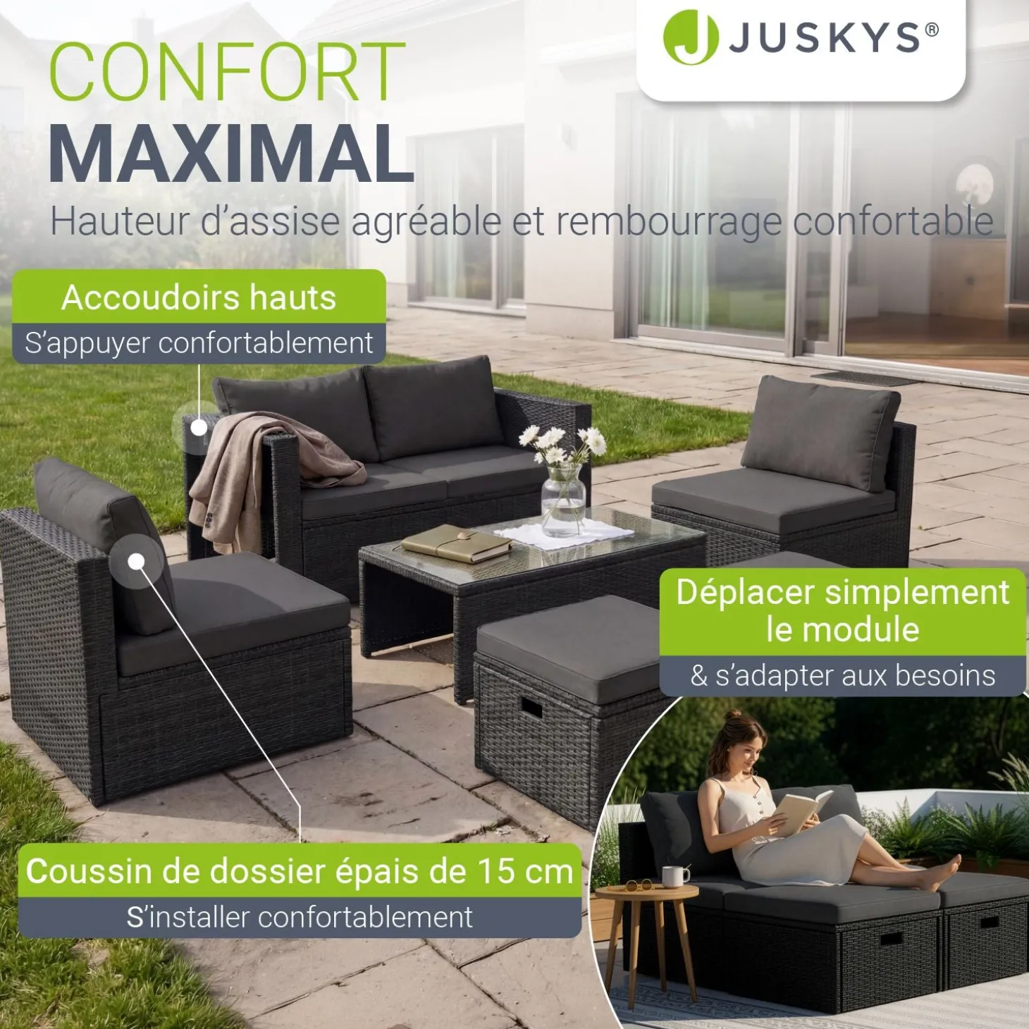 Polyrattan Lounge Salou