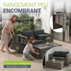 Polyrattan Lounge Salou