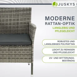 Polyrattan Sitzbank Monaco