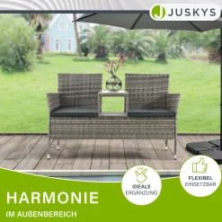 Polyrattan Sitzbank Monaco