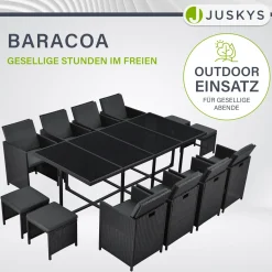Polyrattan Sitzgruppe Baracoa
