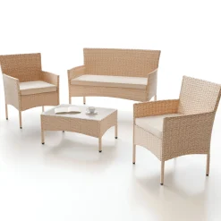 Polyrattan Sitzgruppe Fort Myers
