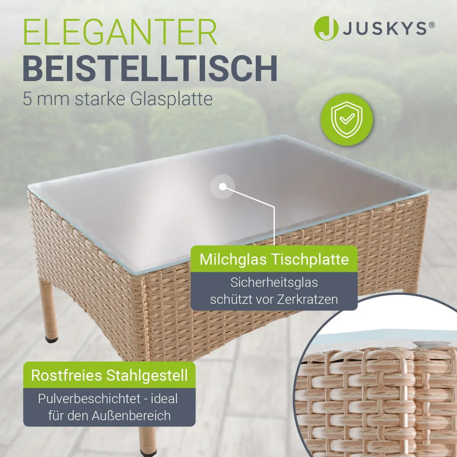 Polyrattan Sitzgruppe Fort Myers