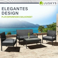 Polyrattan Sitzgruppe Trinidad