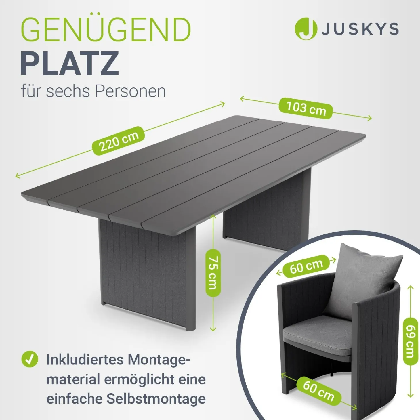 Premium Sitzgruppe Costa Luna