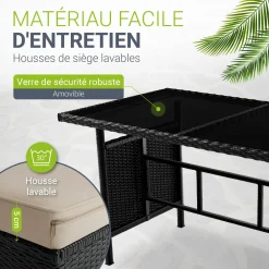 Rattan Lounge Manacor