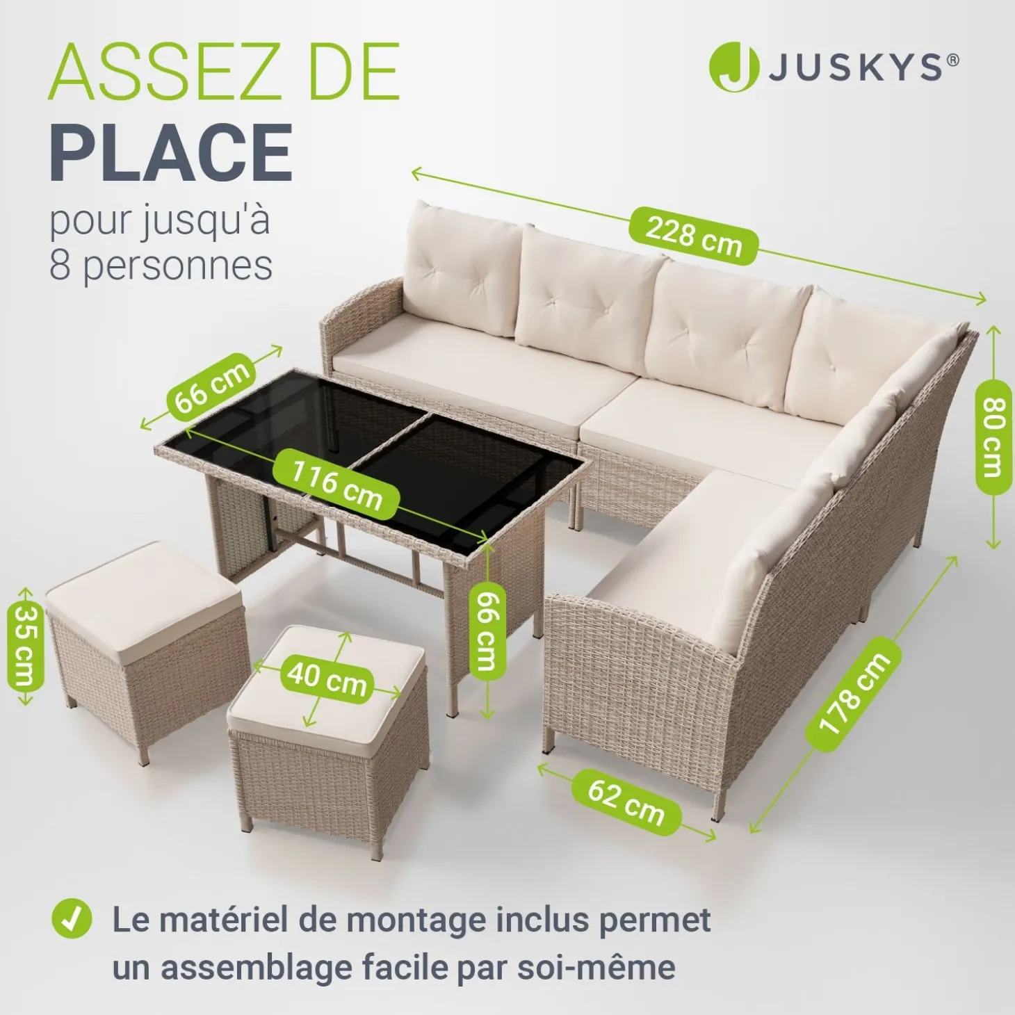 Rattan Lounge Manacor