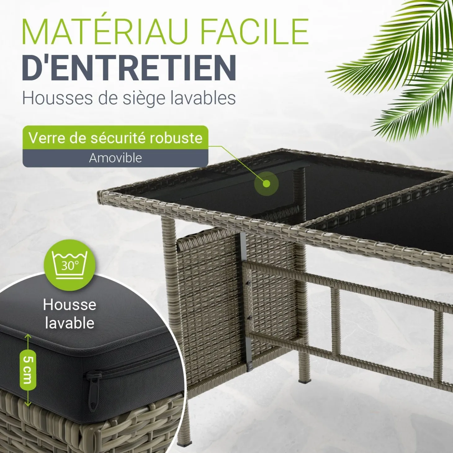 Rattan Lounge Manacor