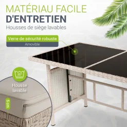 Rattan Lounge Manacor