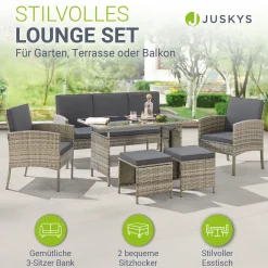 Rattan Sitzgruppe Turin