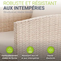 Rattan Sitzgruppe Turin