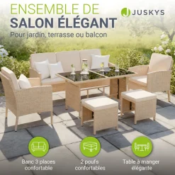 Rattan Sitzgruppe Turin