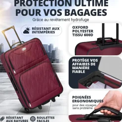 Reise Trolley Kofferset Athen