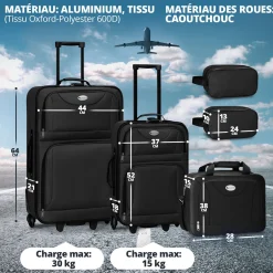 Reise Trolley Kofferset Athen