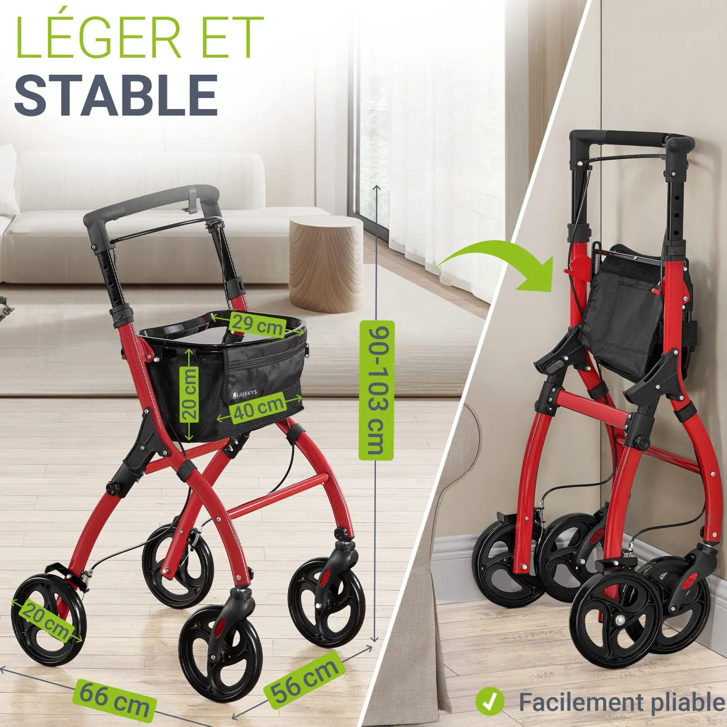 Rollator für die Wohnung