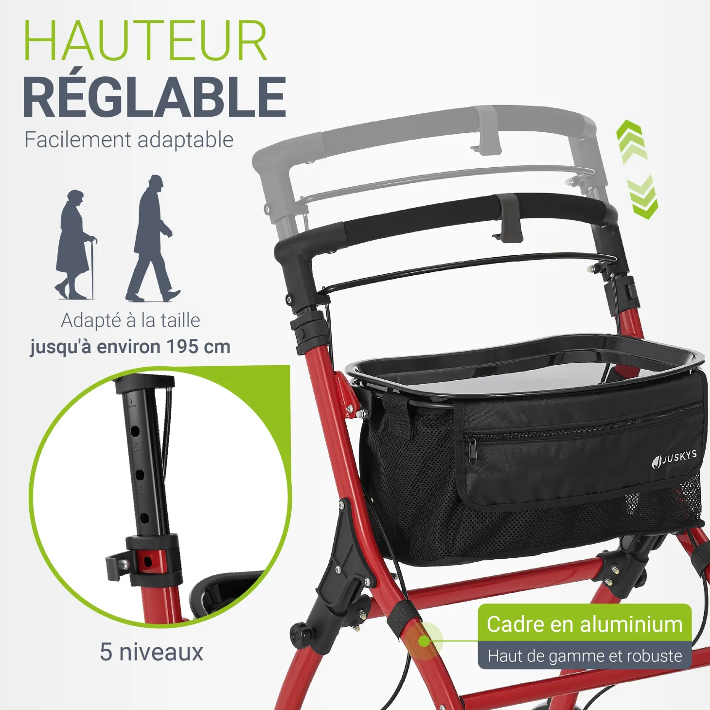 Rollator für die Wohnung