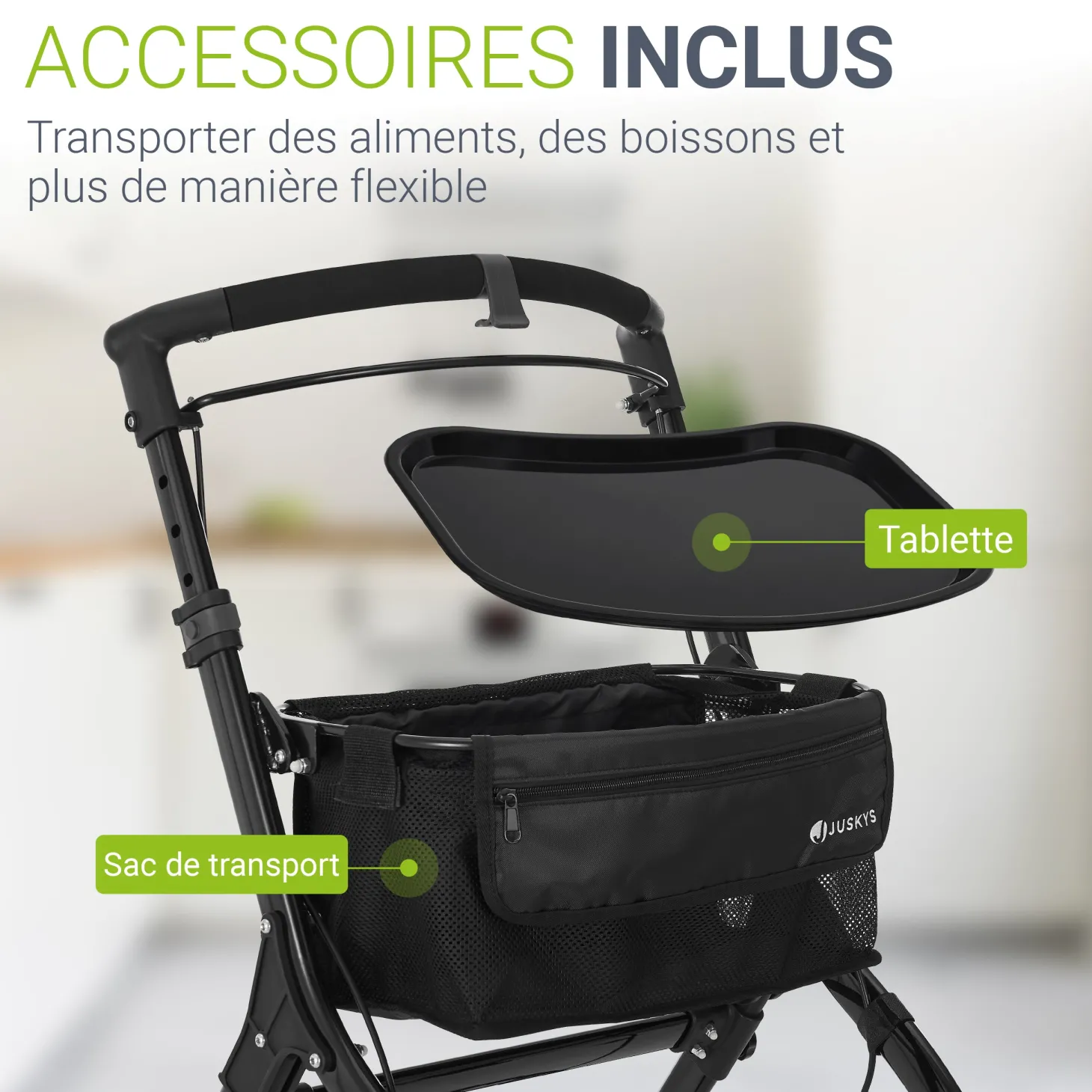 Rollator für die Wohnung