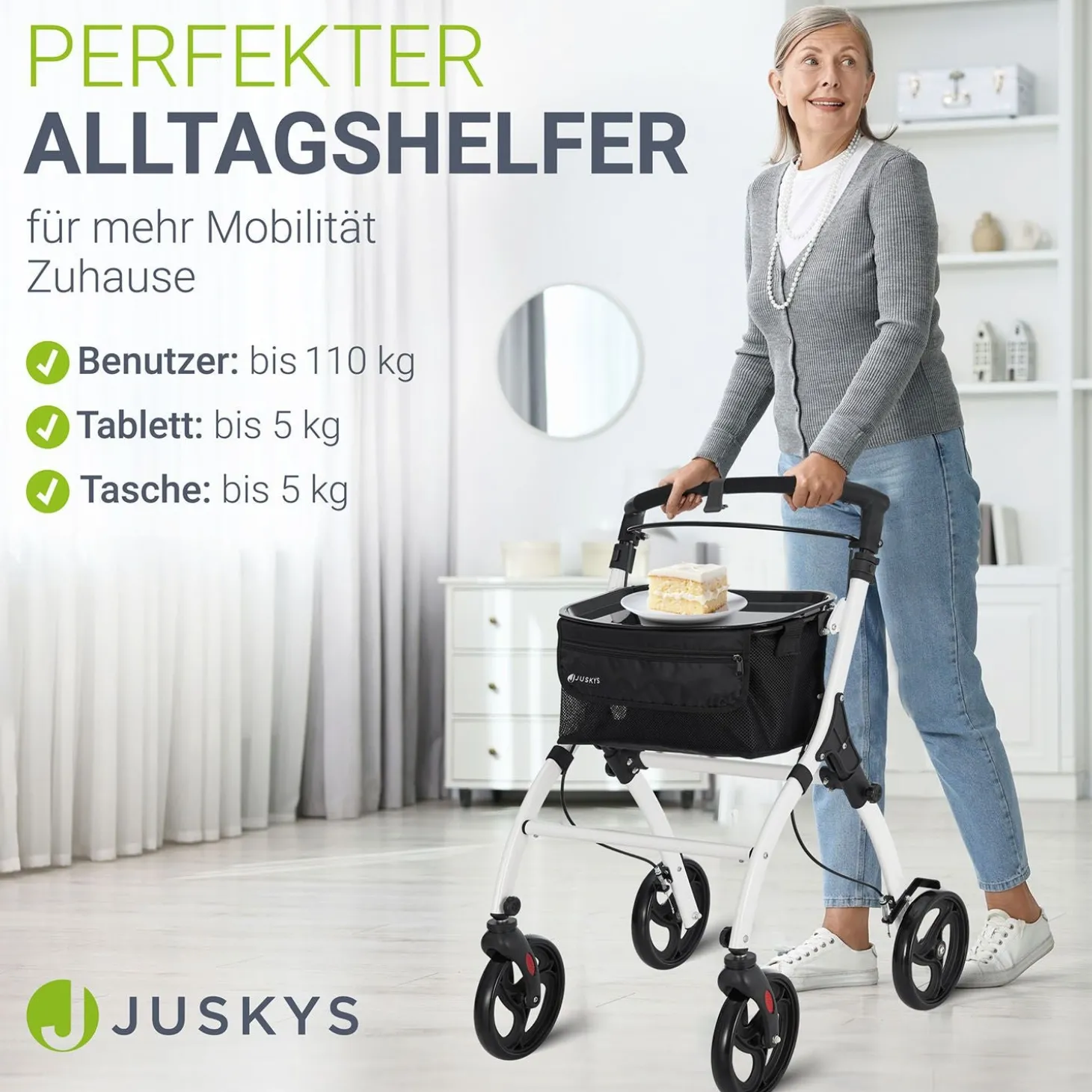 Rollator für die Wohnung