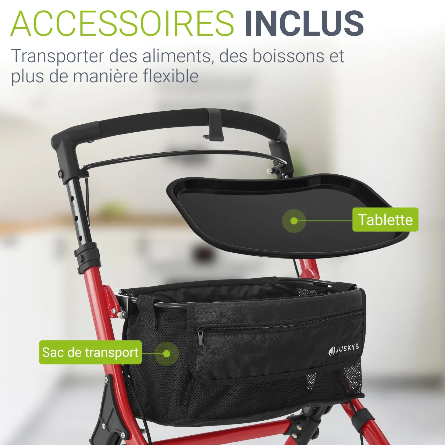 Rollator für die Wohnung