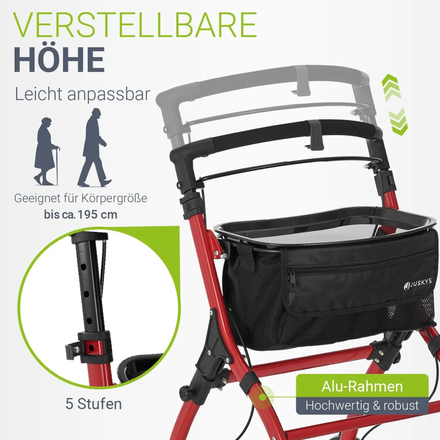 Rollator für die Wohnung