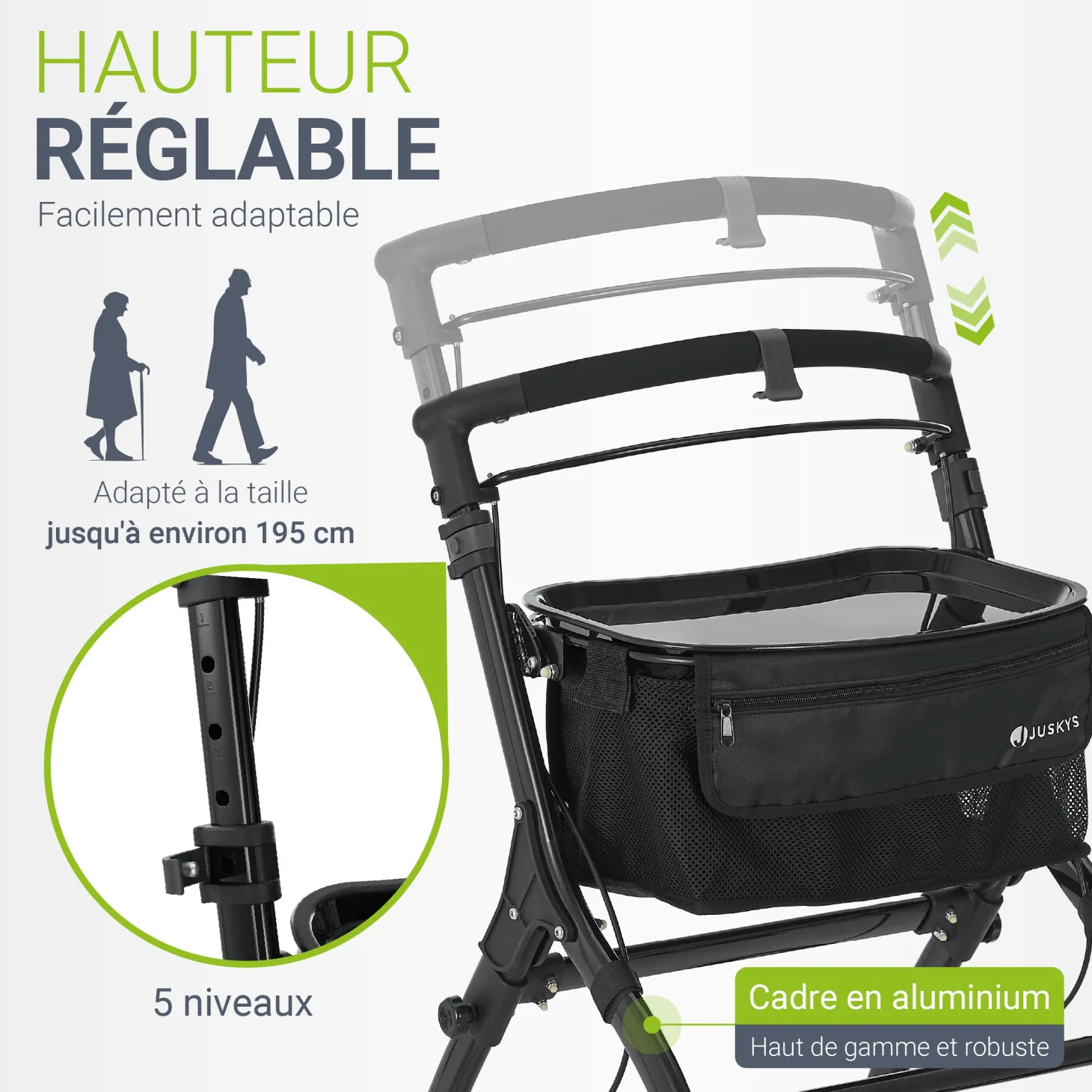 Rollator für die Wohnung