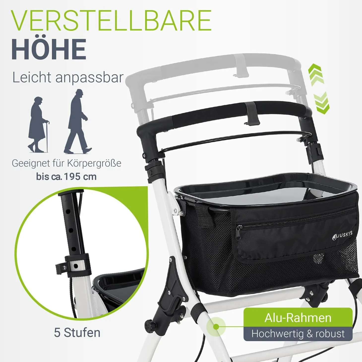 Rollator für die Wohnung