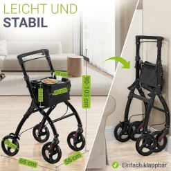 Rollator für die Wohnung