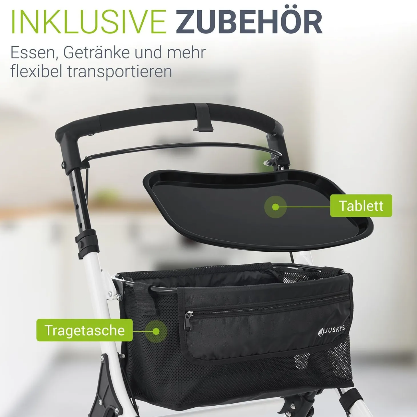 Rollator für die Wohnung