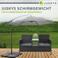 Schirmgewicht 4er Set Quad