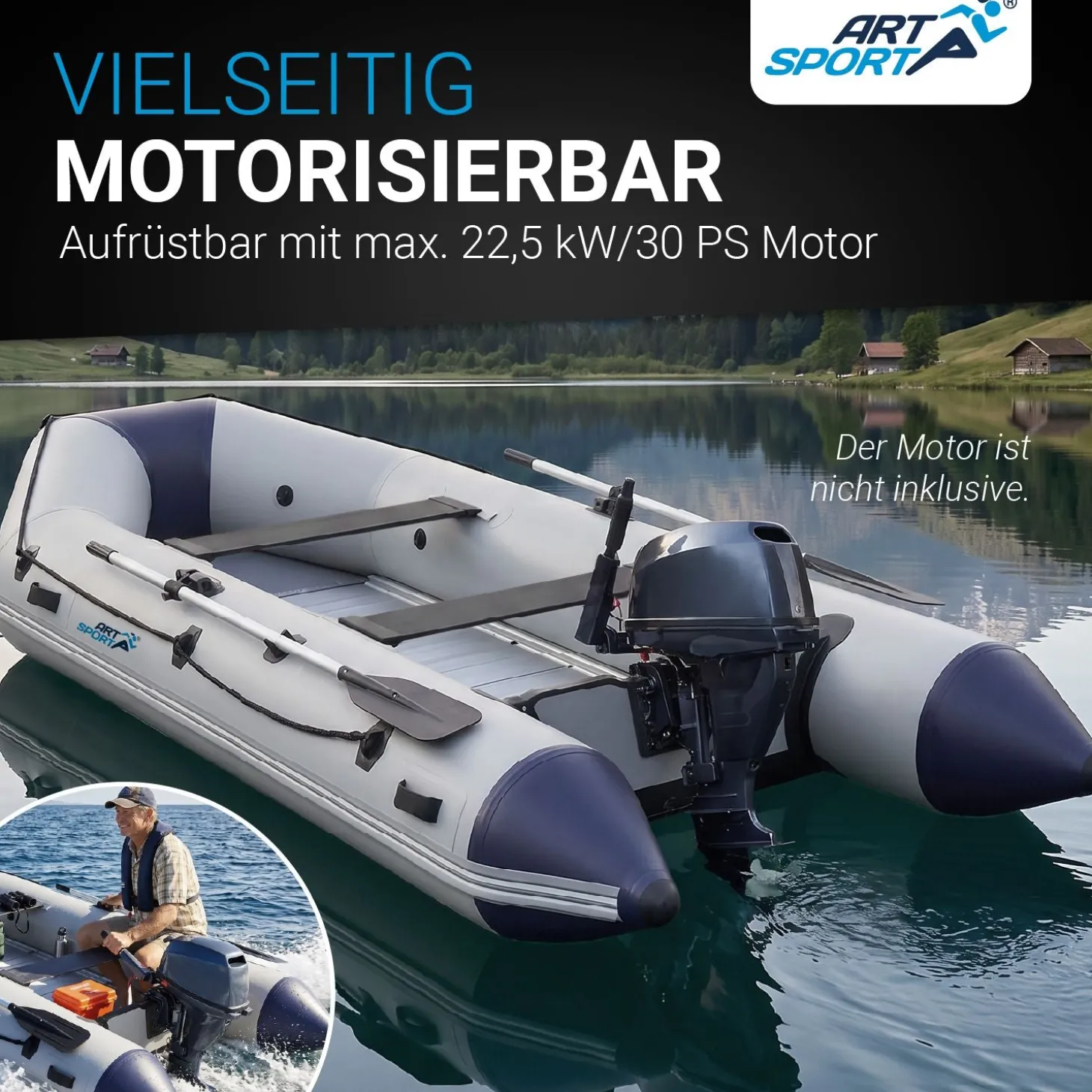 Schlauchboot 3,80 m