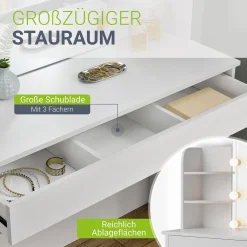 Schminktisch Bella mit LED Beleuchtung