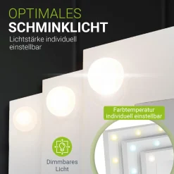 Schminktisch mit Spiegel Lilia