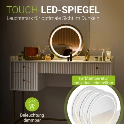 Schminktisch mit Spiegel Samira