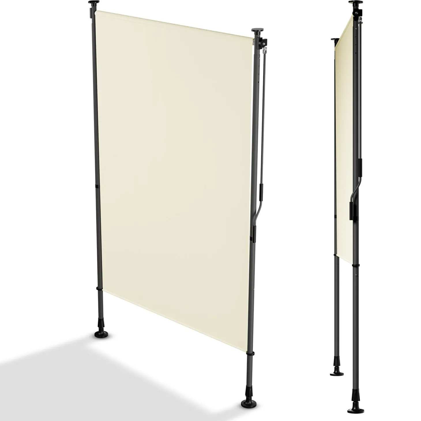 Senkrechtmarkise Barbados 100 x 310 cm - grau